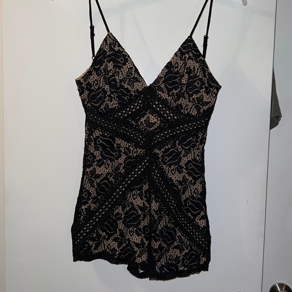 Laced Romper
